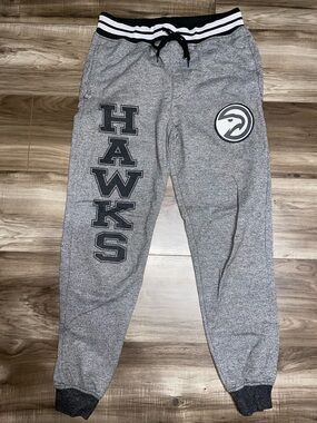 NBA Gray Hawks Logo Jogger Sweatpants